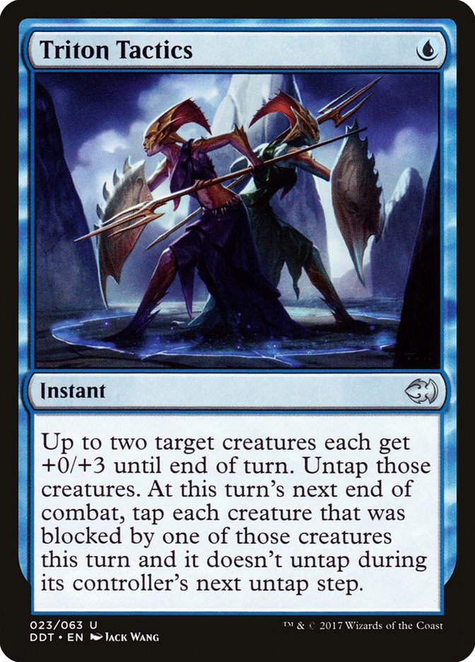 Triton Tactics [Duel Decks: Merfolk vs. Goblins] | Gamer Loot