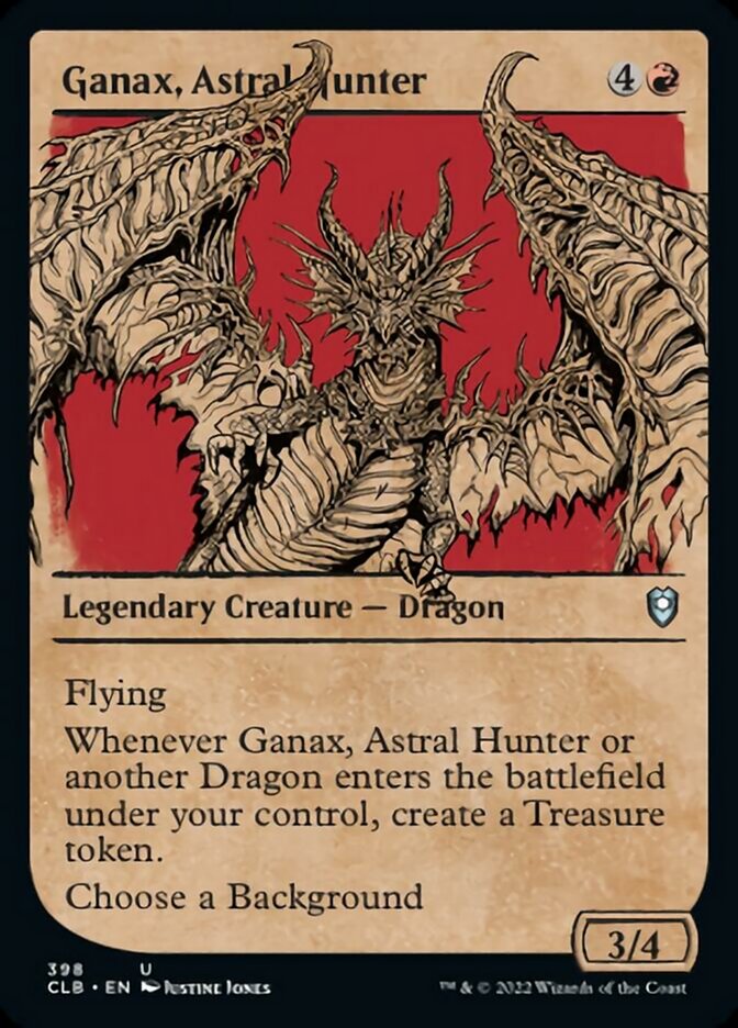 Ganax, Astral Hunter (Showcase) [Commander Legends: Battle for Baldur's Gate] | Gamer Loot