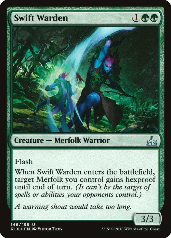 Swift Warden [Rivals of Ixalan] | Gamer Loot