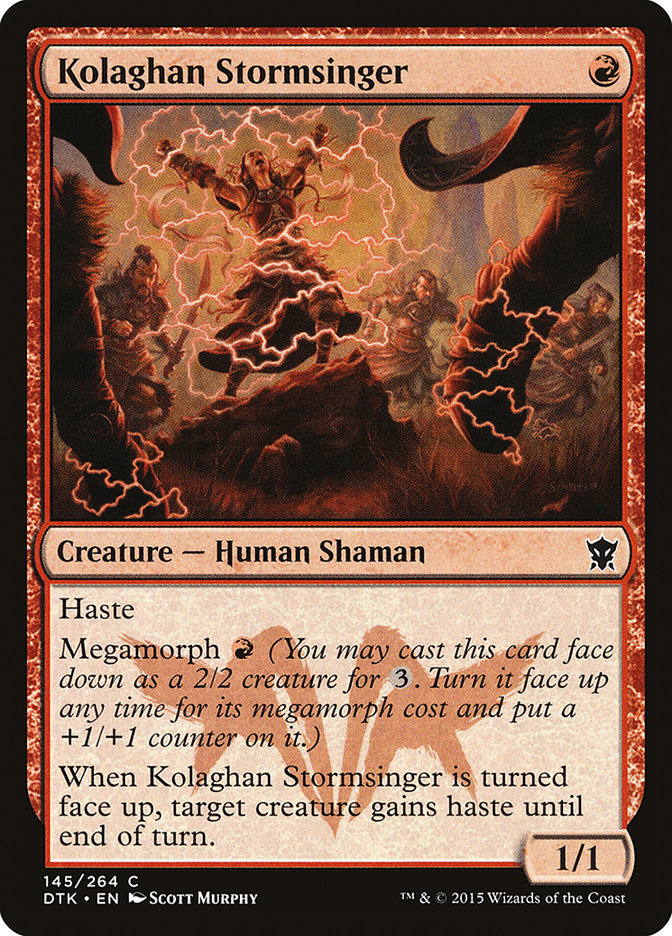 Kolaghan Stormsinger [Dragons of Tarkir] | Gamer Loot