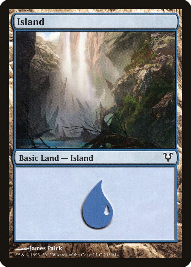 Island (233) [Avacyn Restored] | Gamer Loot