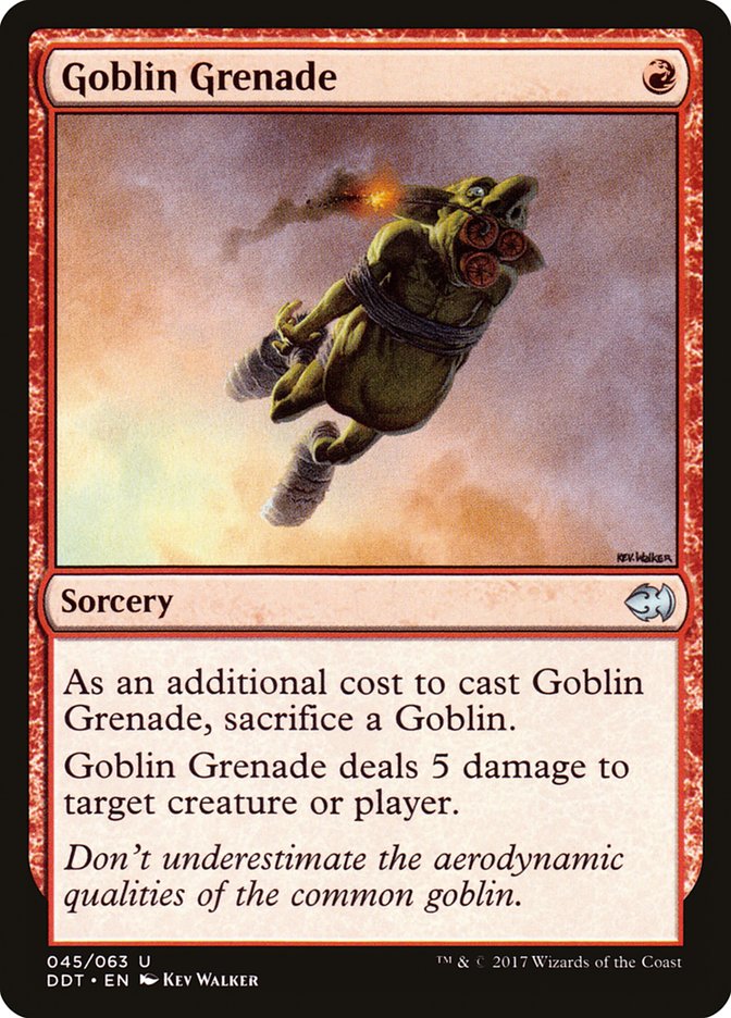 Goblin Grenade [Duel Decks: Merfolk vs. Goblins] | Gamer Loot