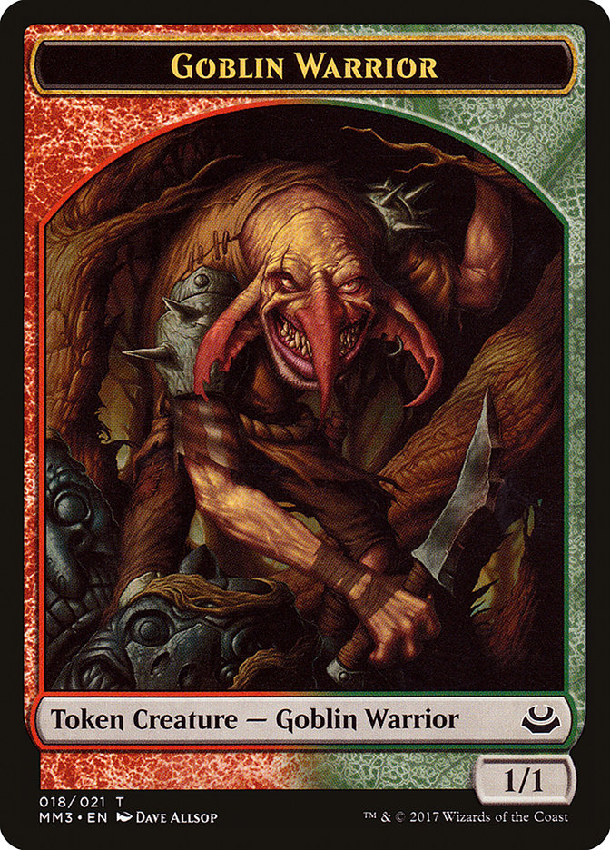 Goblin Warrior [Modern Masters 2017 Tokens] | Gamer Loot