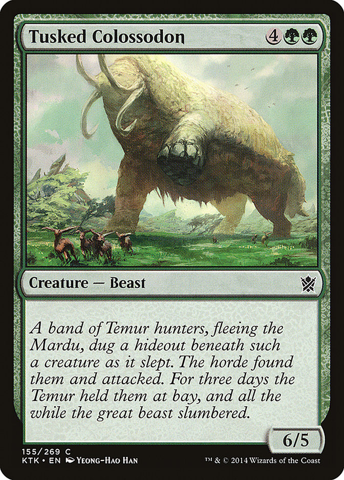 Tusked Colossodon [Khans of Tarkir] | Gamer Loot