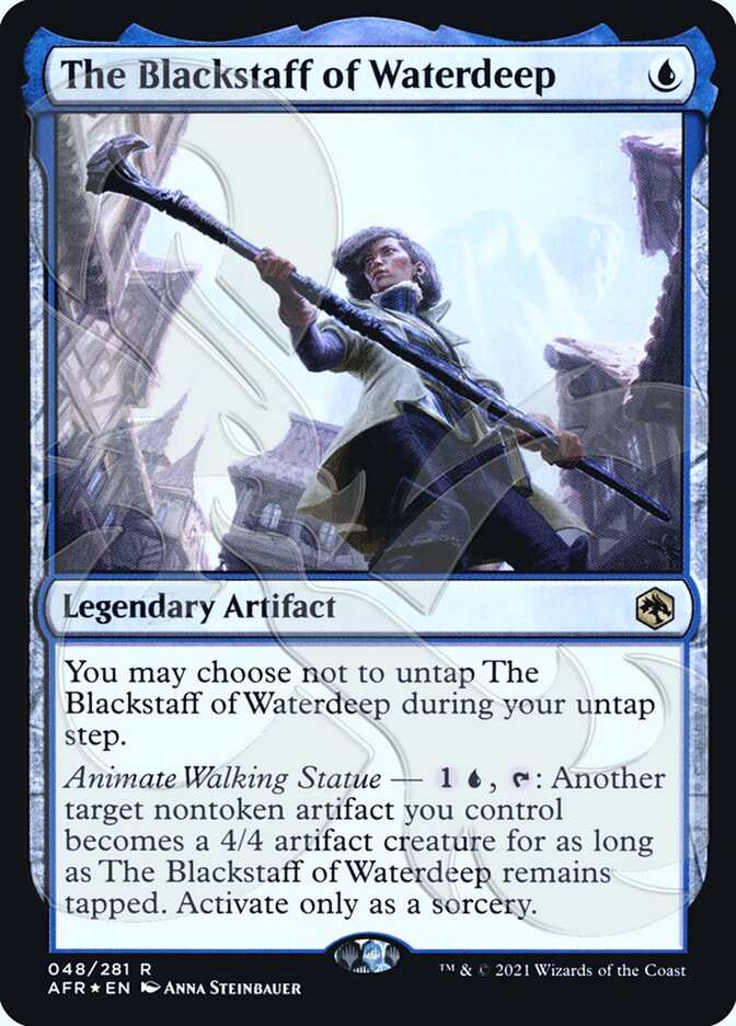 The Blackstaff of Waterdeep (Ampersand Promo) [Dungeons & Dragons: Adventures in the Forgotten Realms Promos] | Gamer Loot