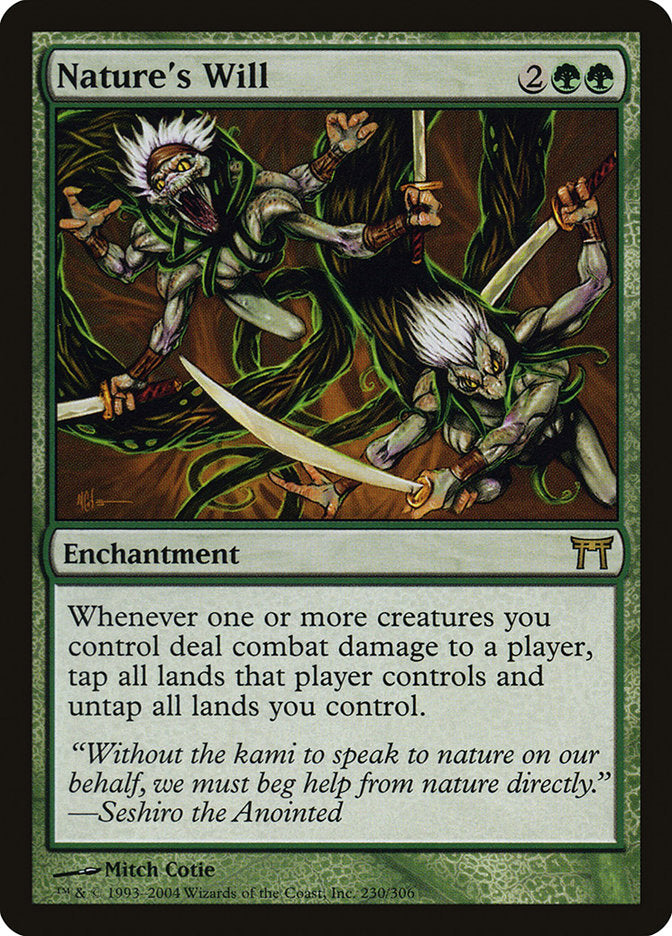 Nature's Will [Champions of Kamigawa] | Gamer Loot