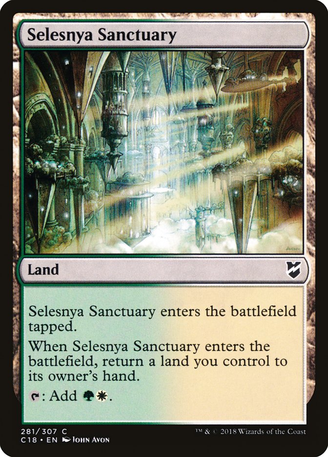 Selesnya Sanctuary [Commander 2018] | Gamer Loot