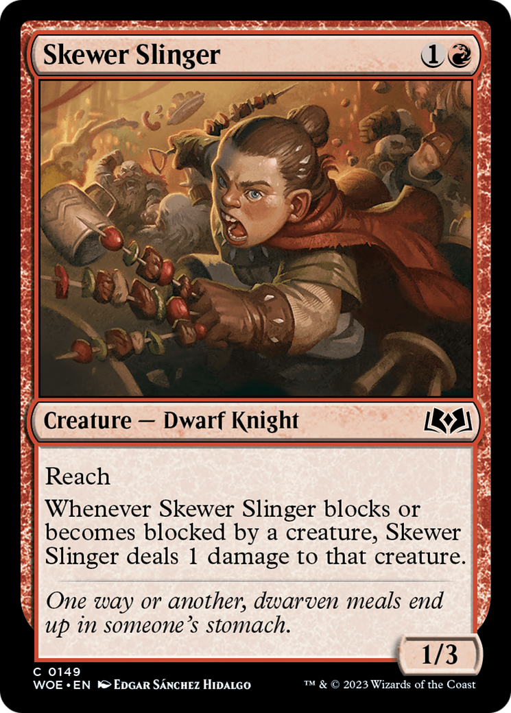 Skewer Slinger [Wilds of Eldraine] | Gamer Loot