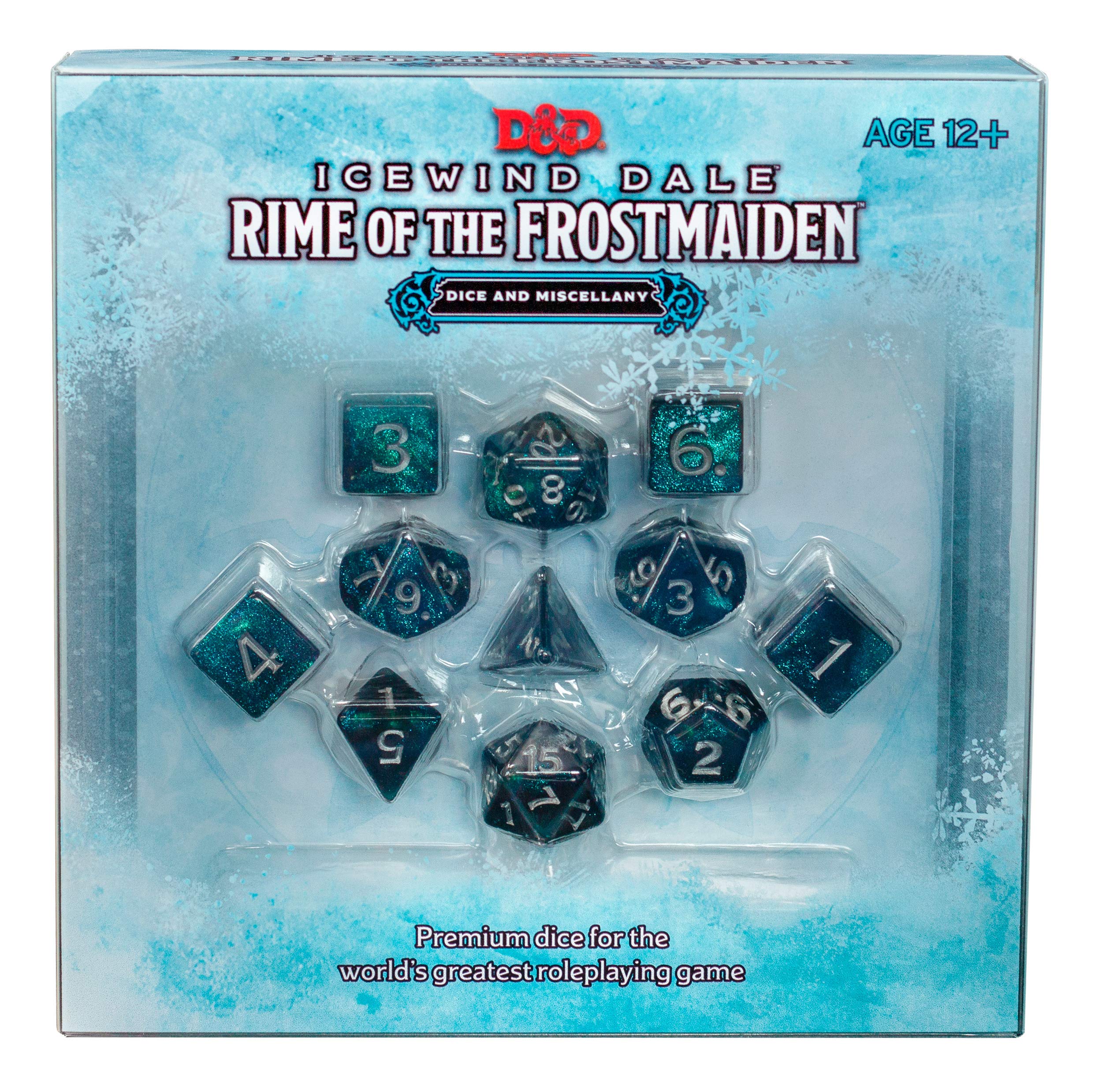 Icewind Dale: Rime of the Frostmaiden Dice and Miscellany | Gamer Loot