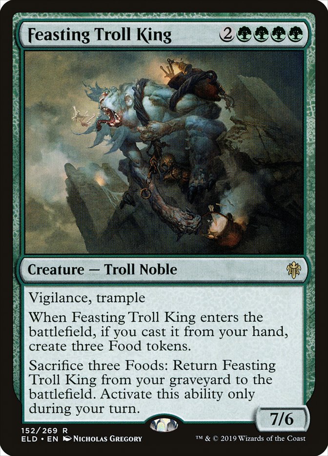 Feasting Troll King [Throne of Eldraine] | Gamer Loot