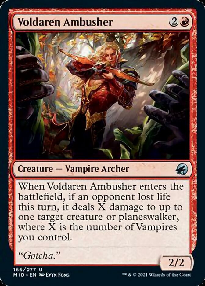 Voldaren Ambusher [Innistrad: Midnight Hunt] | Gamer Loot