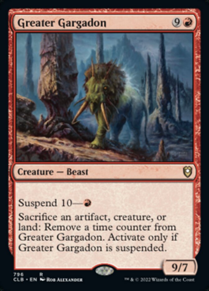 Greater Gargadon [Commander Legends: Battle for Baldur's Gate] | Gamer Loot