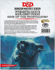 Icewind Dale Rime of the Frostmaiden Dungeon Master's Screen | Gamer Loot