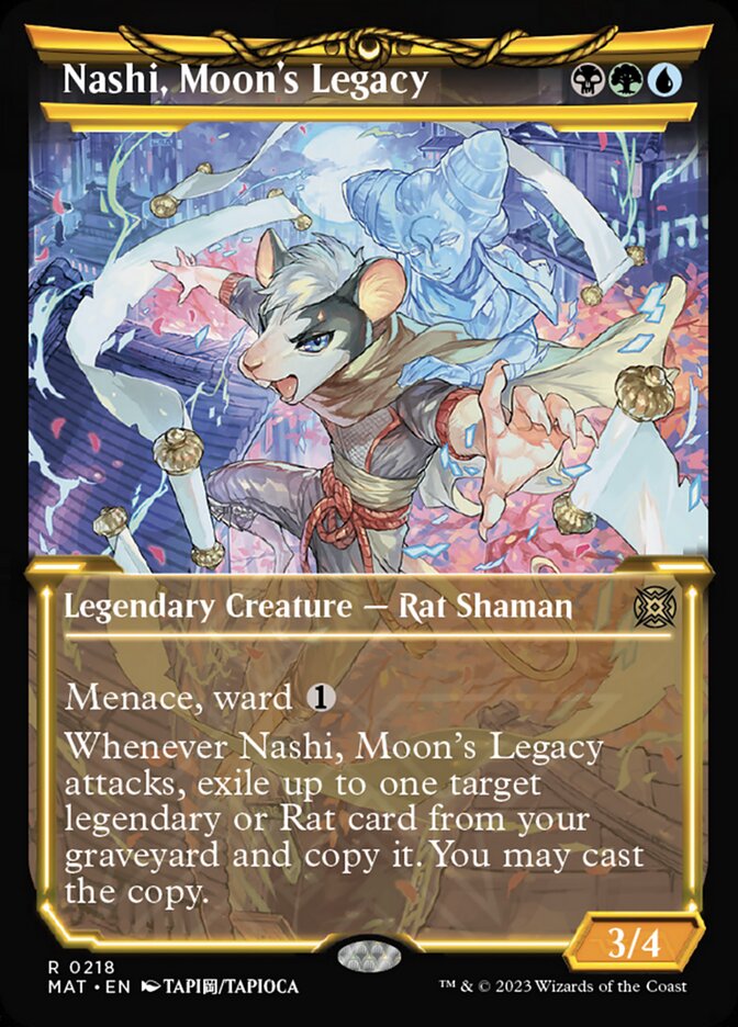 Nashi, Moon's Legacy (Showcase Halo Foil) [March of the Machine: The Aftermath] | Gamer Loot