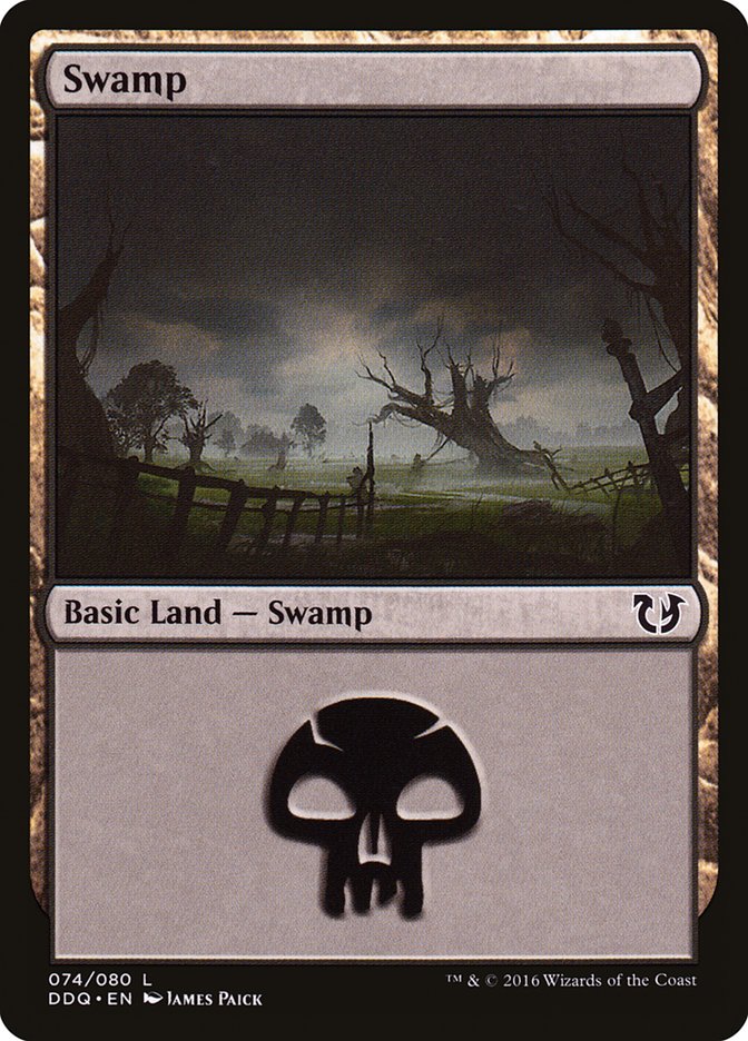 Swamp (74) [Duel Decks: Blessed vs. Cursed] | Gamer Loot