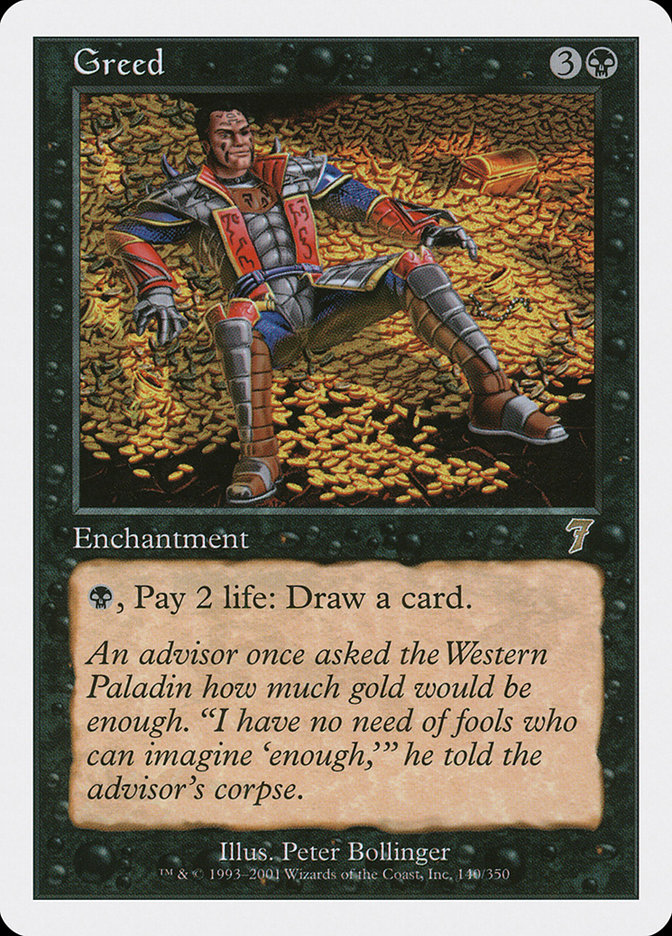 Greed [Seventh Edition] | Gamer Loot