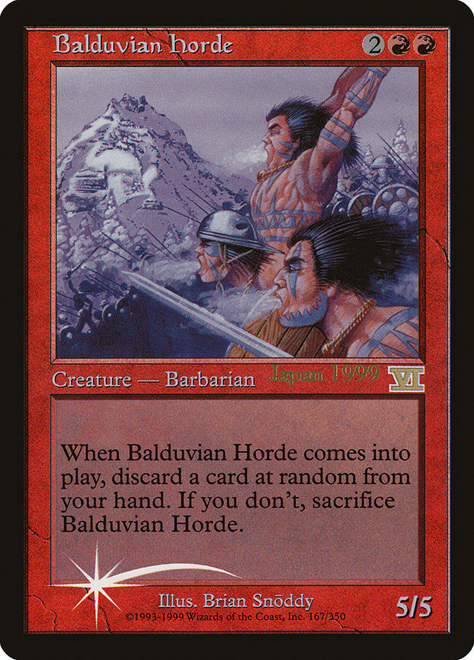 Balduvian Horde (Worlds) [World Championship Promos] | Gamer Loot