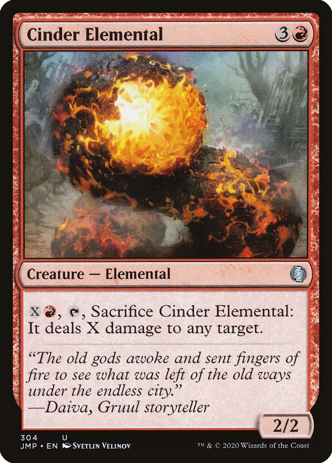 Cinder Elemental [Jumpstart] | Gamer Loot