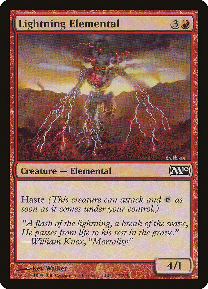 Lightning Elemental [Magic 2010] | Gamer Loot