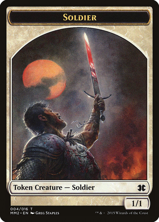 Soldier [Modern Masters 2015 Tokens] | Gamer Loot