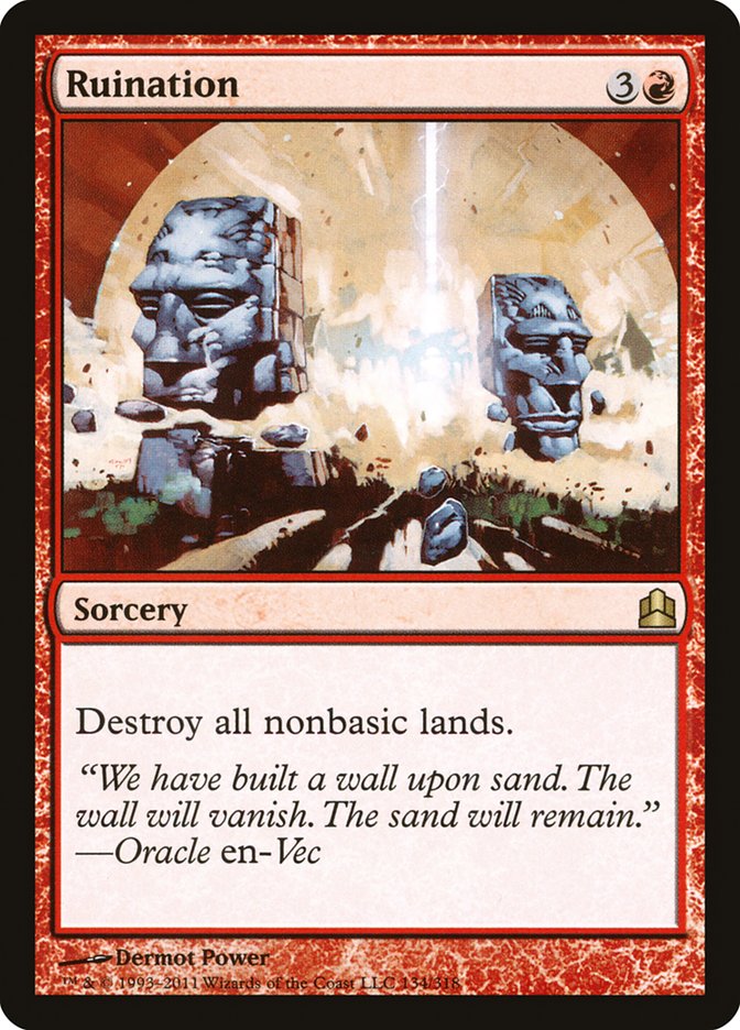Ruination [Commander 2011] | Gamer Loot