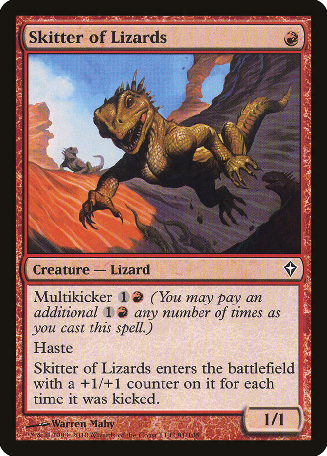 Skitter of Lizards [Worldwake] | Gamer Loot