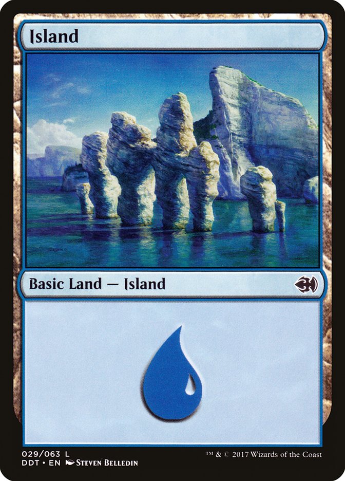 Island (29) [Duel Decks: Merfolk vs. Goblins] | Gamer Loot