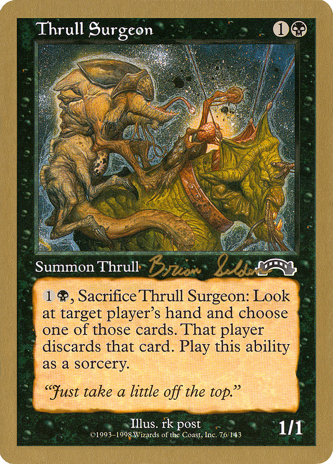 Thrull Surgeon (Brian Selden) [World Championship Decks 1998] | Gamer Loot