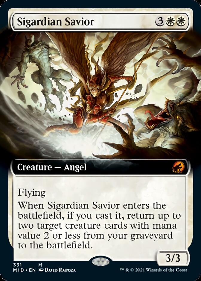 Sigardian Savior (Extended) [Innistrad: Midnight Hunt] | Gamer Loot