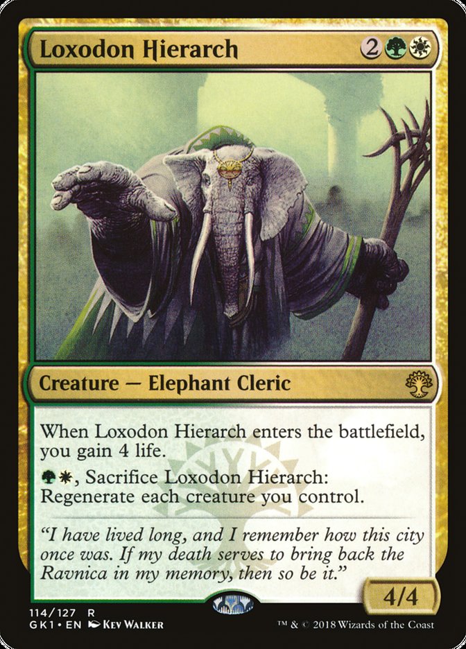 Loxodon Hierarch [Guilds of Ravnica Guild Kit] | Gamer Loot