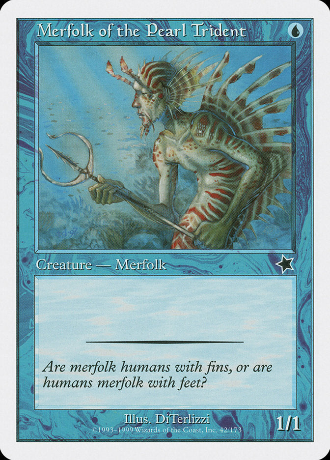 Merfolk of the Pearl Trident [Starter 1999] | Gamer Loot