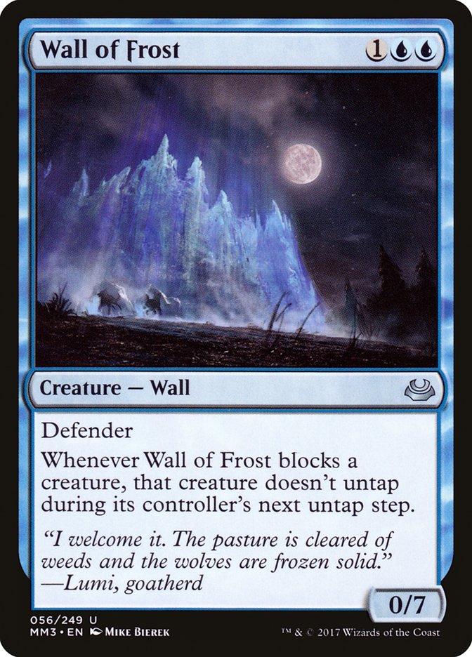 Wall of Frost [Modern Masters 2017] | Gamer Loot