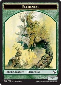 Elemental // Thopter (026) Double-sided Token [Commander 2018 Tokens] | Gamer Loot