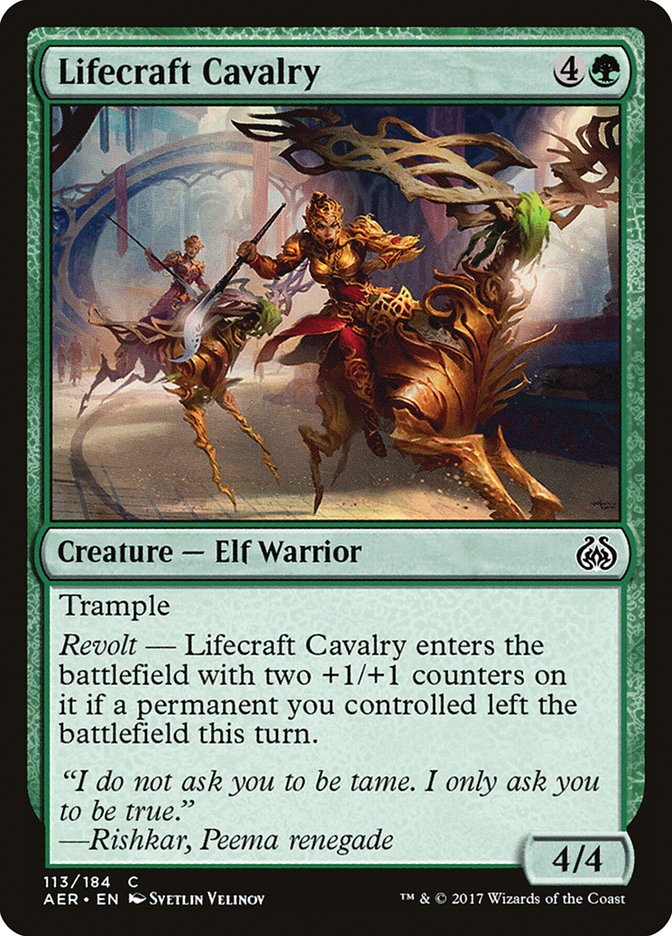 Lifecraft Cavalry [Aether Revolt] | Gamer Loot