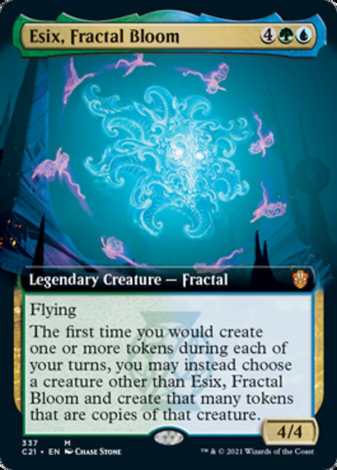 Esix, Fractal Bloom (Extended) [Commander 2021] | Gamer Loot