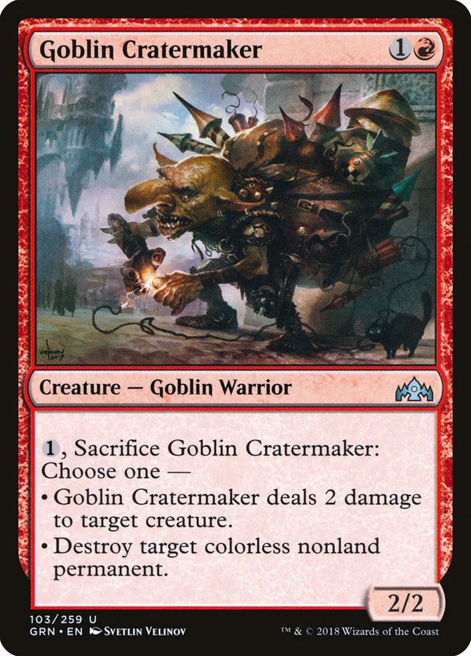 Goblin Cratermaker [Guilds of Ravnica] | Gamer Loot