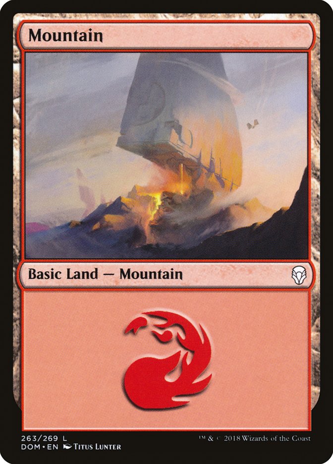 Mountain (263) [Dominaria] | Gamer Loot