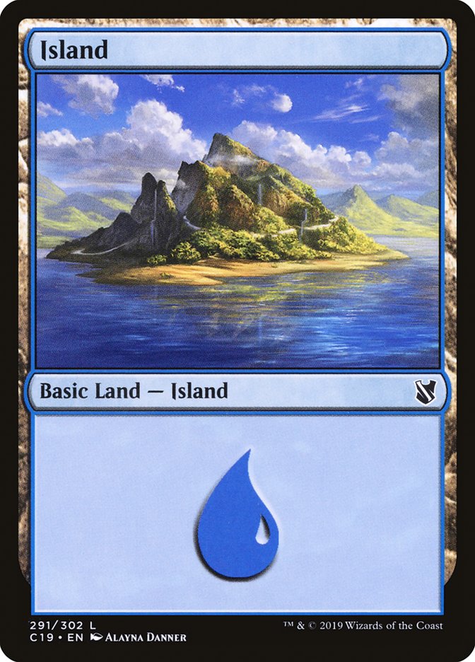 Island (291) [Commander 2019] | Gamer Loot