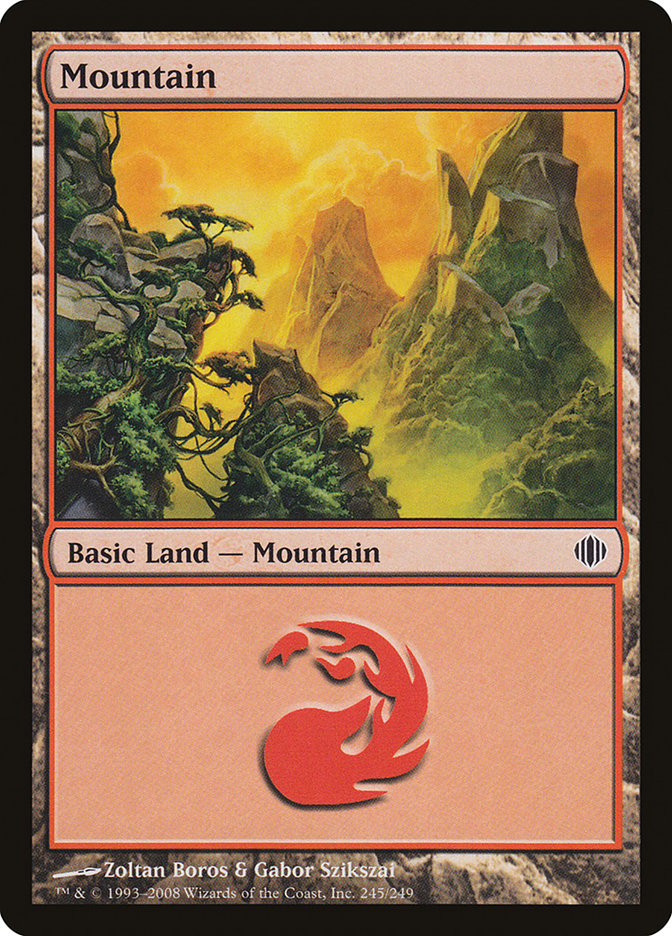 Mountain (245) [Shards of Alara] | Gamer Loot