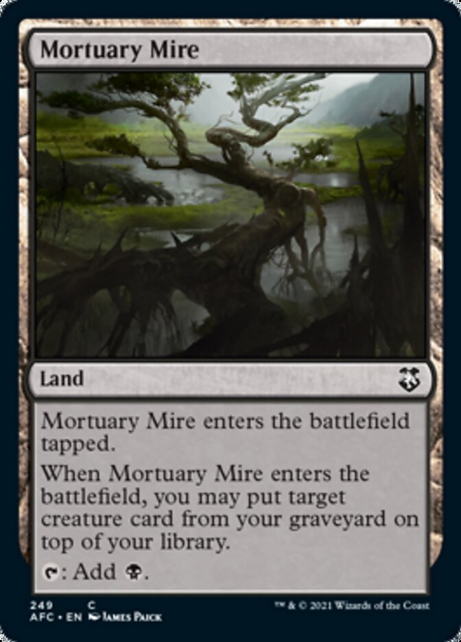 Mortuary Mire [Dungeons & Dragons: Adventures in the Forgotten Realms Commander] | Gamer Loot