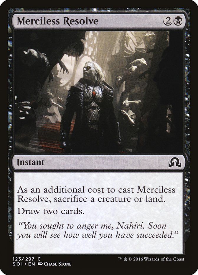 Merciless Resolve [Shadows over Innistrad] | Gamer Loot