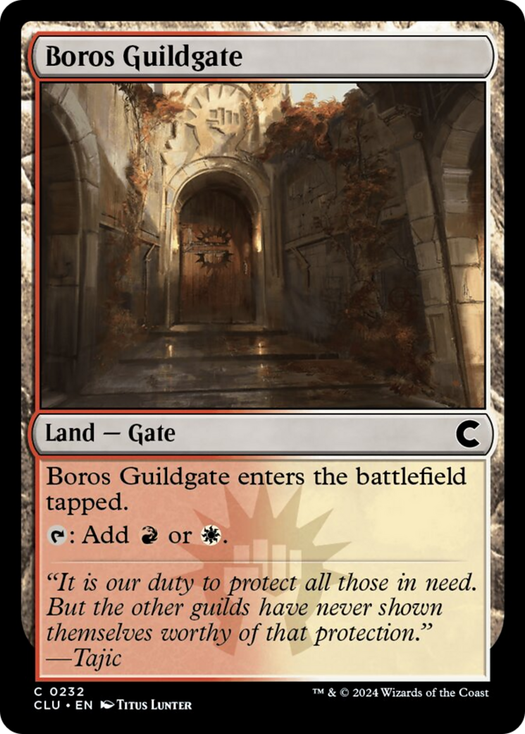 Boros Guildgate [Ravnica: Clue Edition] | Gamer Loot