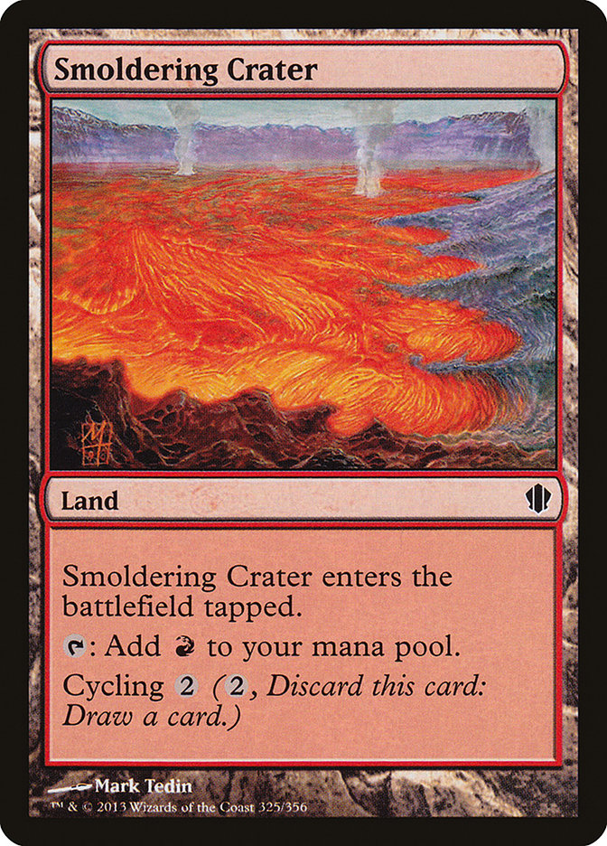 Smoldering Crater [Commander 2013] | Gamer Loot