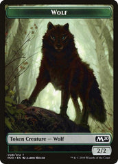Wolf Double-sided Token [Challenger Decks 2020 Tokens] | Gamer Loot