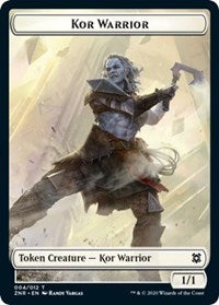 Kor Warrior // Plant Double-sided Token [Zendikar Rising Tokens] | Gamer Loot