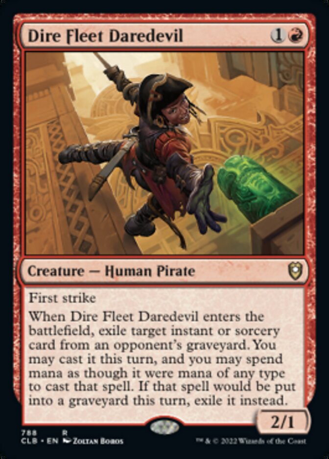 Dire Fleet Daredevil [Commander Legends: Battle for Baldur's Gate] | Gamer Loot