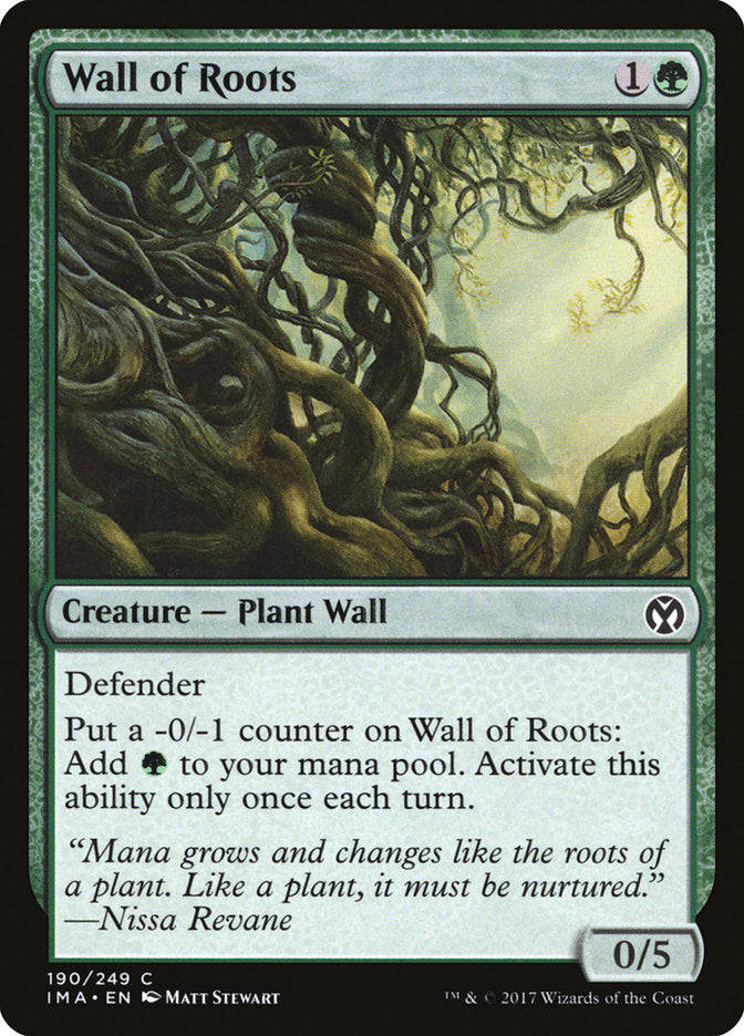 Wall of Roots [Iconic Masters] | Gamer Loot