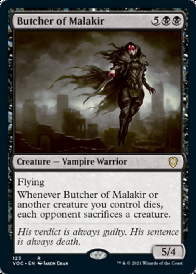 Butcher of Malakir [Innistrad: Crimson Vow Commander] | Gamer Loot