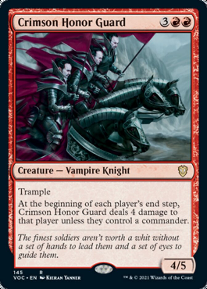 Crimson Honor Guard [Innistrad: Crimson Vow Commander] | Gamer Loot