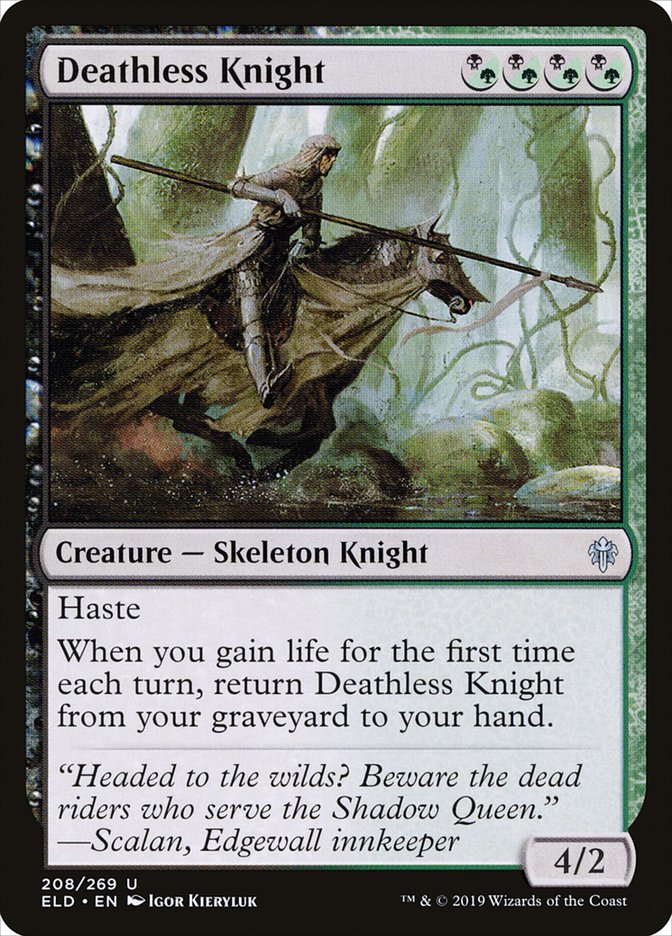 Deathless Knight [Throne of Eldraine] | Gamer Loot